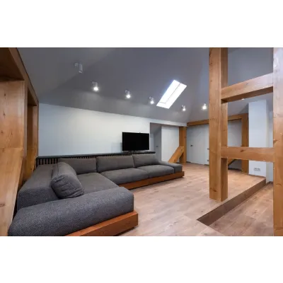 Lounge Suite — Three-Piece Fabric Set